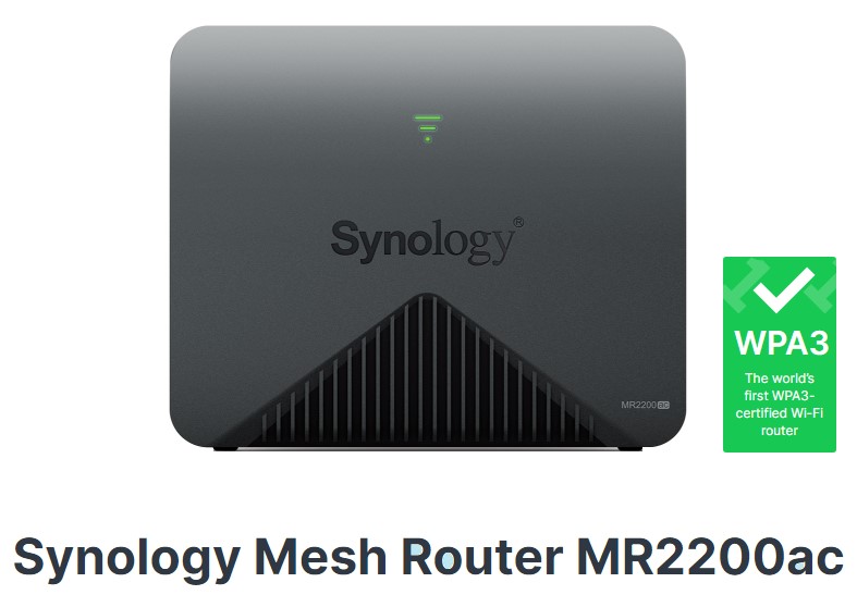 SYNOLOGY MESH ROUTER MR2200ac